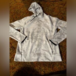 Mens marbled pattern hoodie